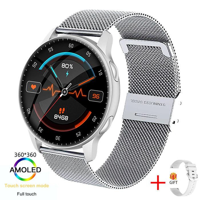 Women's Smartwatch with Fitness Tracker and Multi-Functionality