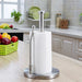 Elegant Stainless Steel Paper Roll Dispenser for Kitchen and Bathroom