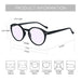 ZENOTTIC 2024 Retro Blue Light Blocking Reading Glasses - Chic Eyewear for Eye Protection and Better Sleep