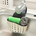 Suction Cup Sink Organizer with Trash Rack - Innovative Kitchen Storage Solution