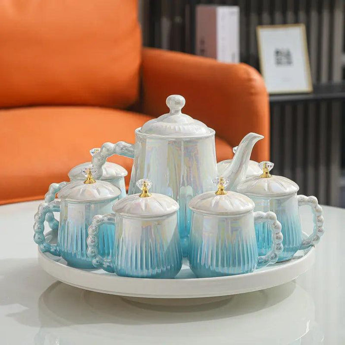 Exquisite European Tea and Coffee Set: Elevate Your Afternoon Rituals with Timeless Elegance