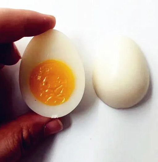 Lifelike Artificial Boiled Egg for Kitchen Decor and Photography Use