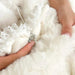 Plush Faux Rabbit Fur Bedding Ensemble with Charming Ball Accents - Duvet Cover, Sheets, and Pillowcases