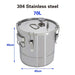 Ultimate Stainless Steel Fermentation Tank with Advanced Temperature Control for Brewing and Winemaking Connoisseurs