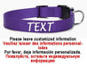 Personalized Nylon Dog ID Collar – Custom Name & Contact Info for Every Dog Breed