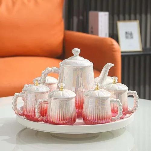 Exquisite European Tea and Coffee Set: Elevate Your Afternoon Rituals with Timeless Elegance