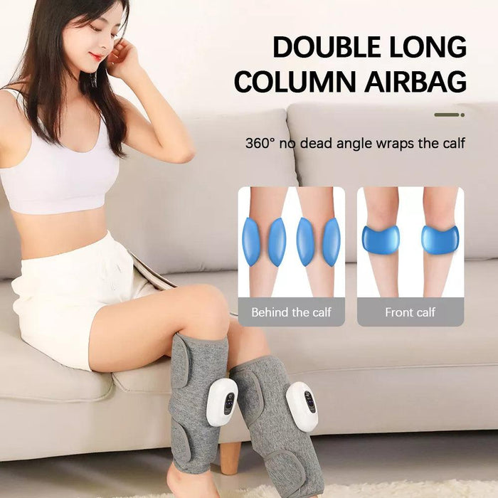 Portable Air Compression Massager for Legs and Arms: Customizable Intensity and Travel-Friendly