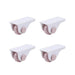 4-Pack Self-Adhesive Mute Caster Wheels for Easy Furniture Mobility