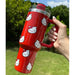 Hello Kitty 40Oz Insulated Stainless Steel Mug with Handle and Straw