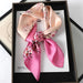 Chic Toddler Elegance: Luxurious 70x70cm Silk Scarf for Ages 6 Months to 4 Years