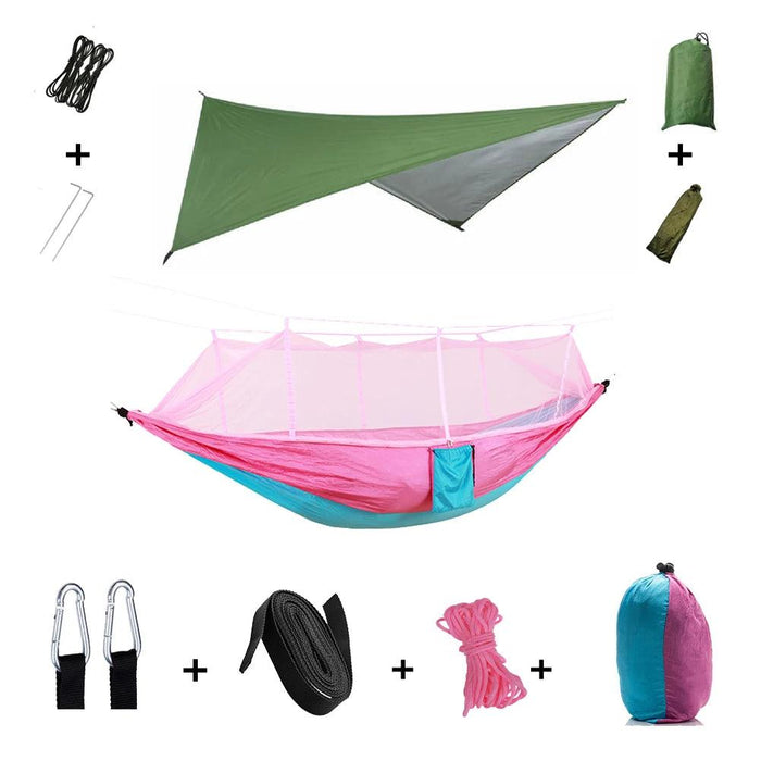 Premium Explorer's Hammock Kit - All-in-One Outdoor Survival Gear