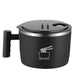 Charming 1000ml Insulated Stainless Steel Ramen Bowl with Lid & Handle - Ideal for Soups, Salads, and Breakfast Favorites