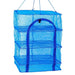 4-Tier Portable Mesh Hanging Dry Net for Food and Seafood with Zip Storage Bag