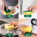 Super-Absorbent Versatile Cleaning Sponges - Effective Dish Brushes for Stubborn Stains and Pot Scrubbing (Multiple Pack Sizes Available)