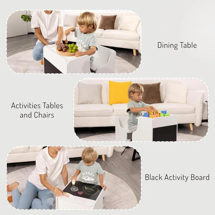 Creative Kids' Activity Table and Chair Set - Safe and Versatile for Growing Minds