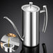 Eagle Spout Premium Stainless Steel Oil Dispenser - Elegant Kitchen Essential for Precision Pouring