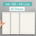 Transparent Loose Leaf Journal Binder for Seamless Organization