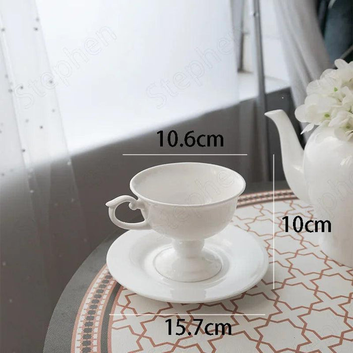 Medieval Elegance Bone China Coffee Cup