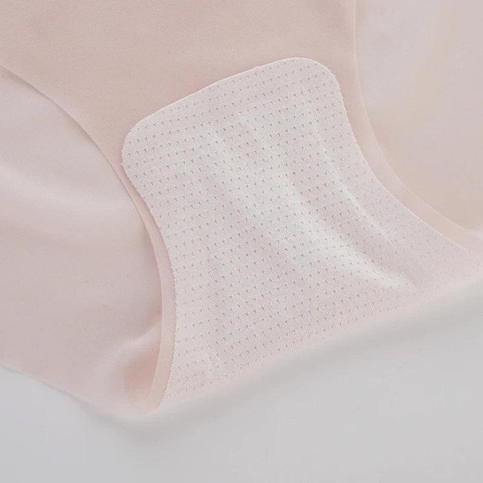 Summer Ice Silk Seamless Underwear Ladies Summer Ultra-thin Sense Quick-drying Pants Briefs Panties