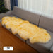 Luxurious Genuine Sheepskin Shag Rug for Ultimate Comfort - Soft, Plush Carpet for Sofa and Chair