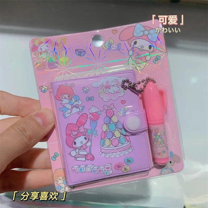 Sanrio Charming Mini Journal Collection - My Melody, Kuromi, Cinnamoroll - Pocket-Sized Notebook Set