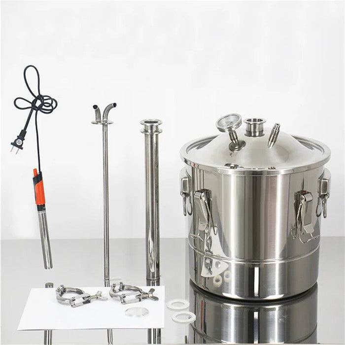 Precision Temperature-Controlled Stainless Steel Fermenter for Craft Beer and Wine Production