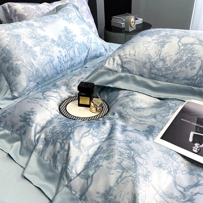 Opulent Tencel Bedding Collection with Duvet Cover and Pillowcases