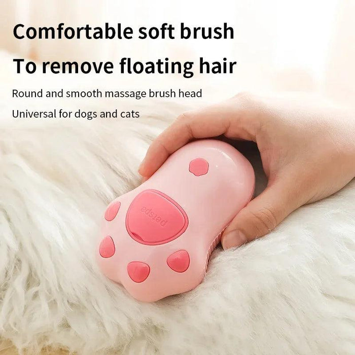 Ultimate 3-in-1 Pet Grooming Steam Brush and Comb for Cats and Dogs