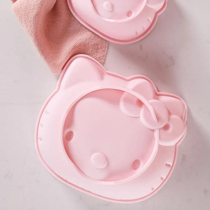 Cute Pink Cat Silicone Cake Mold