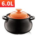 6L Chinese Clay Stewpot for Gas Stove Cooking - Authentic Casserole Experience