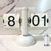 Chic Modern Flip Clock with Retro Charm - Ideal for Home and Office Decor