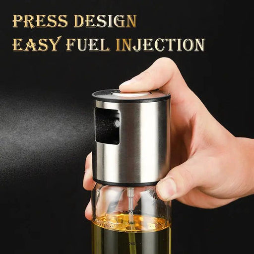 Elegant Stainless Steel Olive Oil Sprayer for Healthy Cooking Adventures