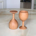 Vintage Handmade Wooden Wine Chalice - Eco-Conscious Acacia, Beech, or Sour Jujube Goblet