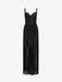 Elegant Black Tassel Backless Bodycon Dress - Stunning Evening Wear for Women