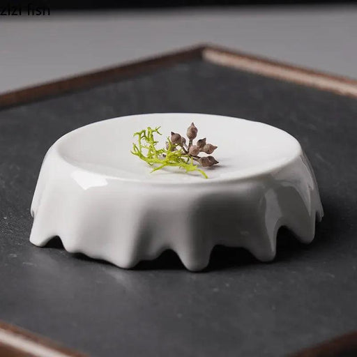 Artistic Heat Retention Plate for Molecular Gastronomy - Elegant Serving Dish for Desserts and Butter in Fine Dining