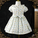 Adorable Floral Smocked Dress for Toddler Girls - Crafted with Love in Spanish Boutique Style A1335