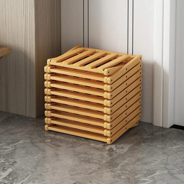 Elegant Expandable Bamboo Shoe Storage Rack with Customizable Tier Options