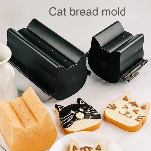 Feline-shaped Loaf Pan for Whimsical Baking Experiences