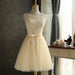 Chic White Lace A-Line Dress with Bowknot Detail - Women's Sleeveless Party Essential