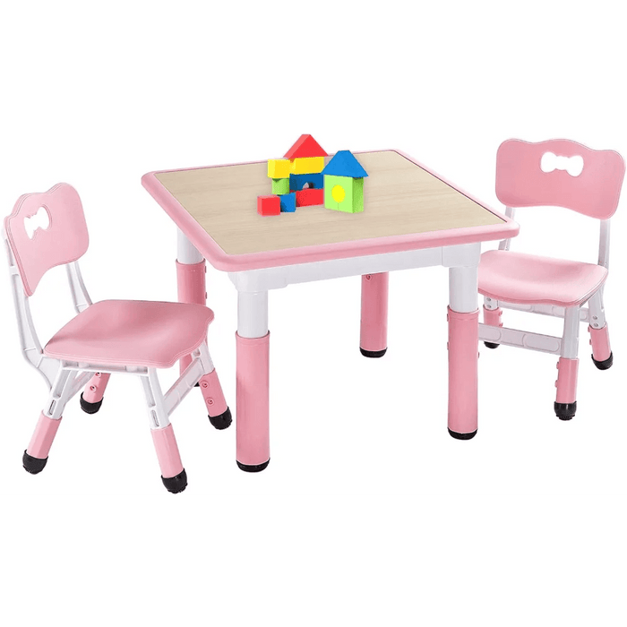 Versatile Adjustable Art Table and Chair Set for Kids - Perfect for Creative Fun and Easy Cleanup