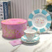 Elegant British Centennial Bone China Tea and Coffee Collection - Includes Cup, Saucer, and Luxurious Gift Packaging