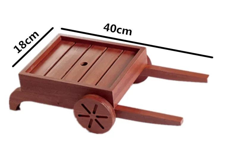 Elegant Wooden Sushi Presentation Platter - Stylish Japanese Dining Essential for Sushi and Snacks