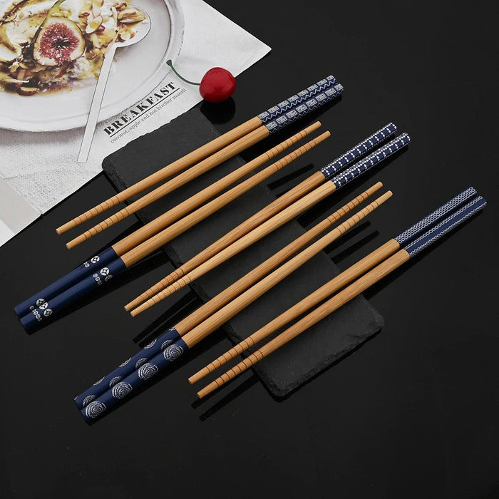 Eco-Conscious Bamboo Chopsticks Set for Authentic Asian Cuisine