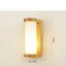 Nordic LED Wooden Wall Lamps with Acrylic Shades for Cozy Bedroom and Living Room Lighting