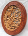 Exquisite Handcrafted Chinese Peony Wood Pendant