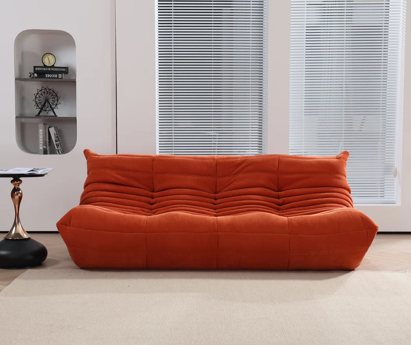 Caterpillar Serenity Lounge Chair - Chic Single Sofa for Every Setting