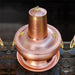 Vintage Handcrafted Copper Hot Pot with Charcoal Boiler - Commercial Quality