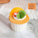 Realistic Artificial Fruit Cake Biscuit Model for Photography and Table Decor - 1PC Lifelike Fake Food Display Piece