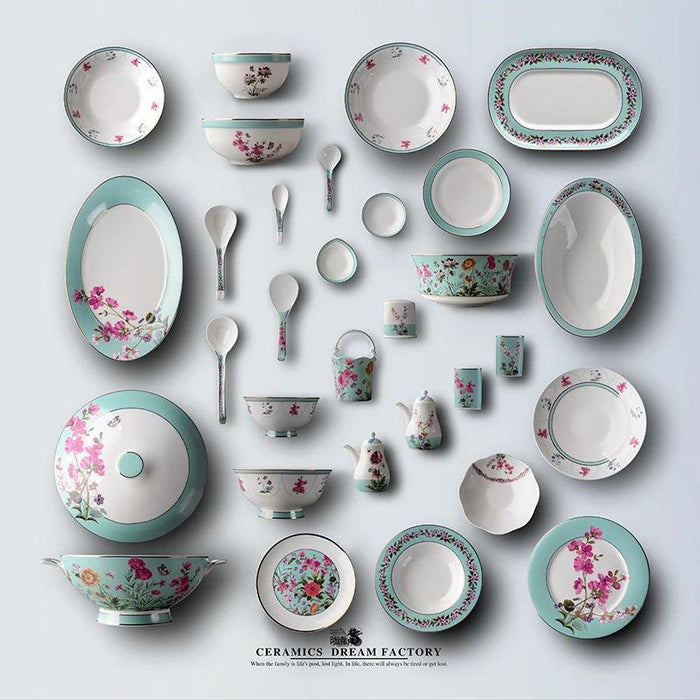 Exquisite Chinese Bone China Dinnerware Set for an Elevated Dining Experience