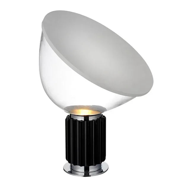 Illuminated Elegance: Italian Designer Radar Glass Table Lamp for Homes and Hospitality